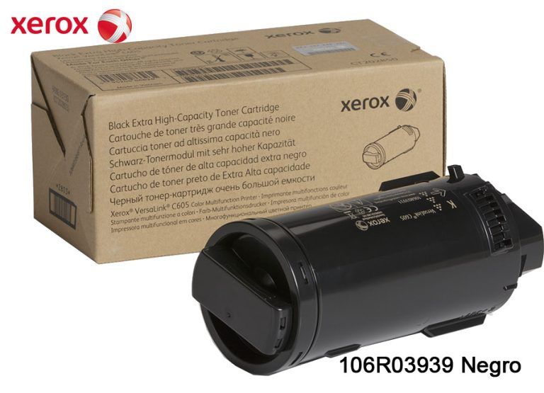 Toner Xerox 106R03939 Black VersaLink C605