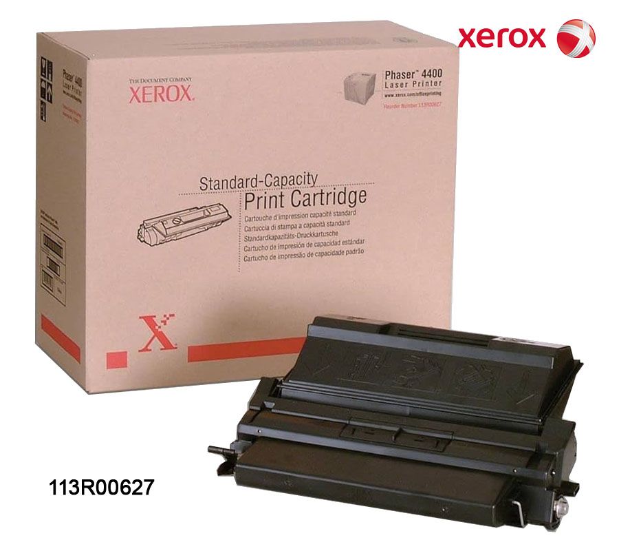 Toner Xerox 113R00627 Black Toner Xerox 113R00627 Black Phaser 4400 - Imagen 1