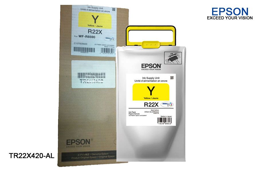 Tinta Epson R22X Yellow TR22X420-AL Tinta Epson R22X Yellow TR22X420-AL WF-R8590 - Imagen 1