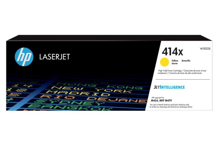 Toner HP 414X Yellow W2022X