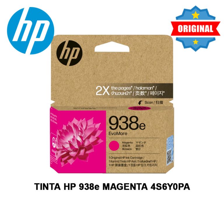 Tinta HP 938e EvoMore 4S6Y0PA Magenta