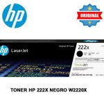 Toner HP 222X Black W2220X