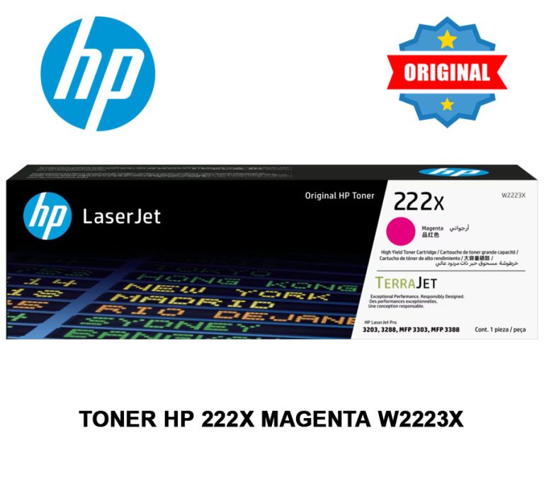 Toner HP 222X Magenta W2223X