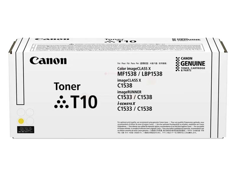 Toner Canon T10 Amarillo Toner Canon T10 Amarillo