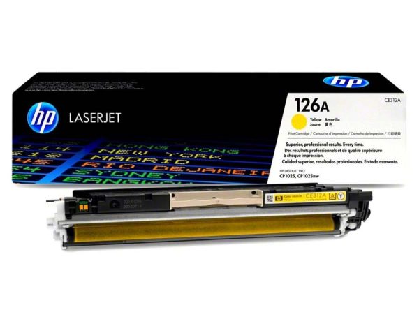 Toner HP 126A Yellow CE312A