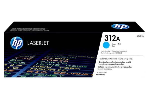 Toner HP 312A Cyan CF381A