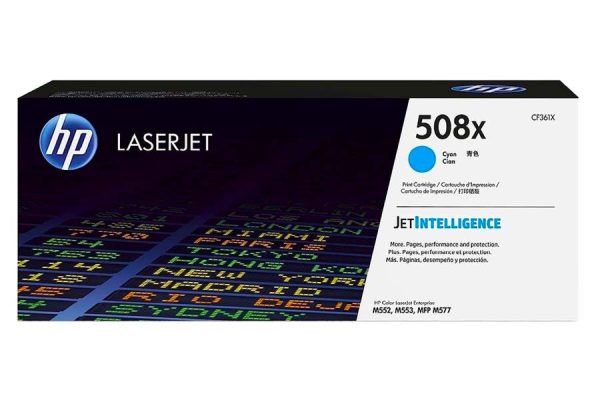 Toner HP 508X Cyan CF361X