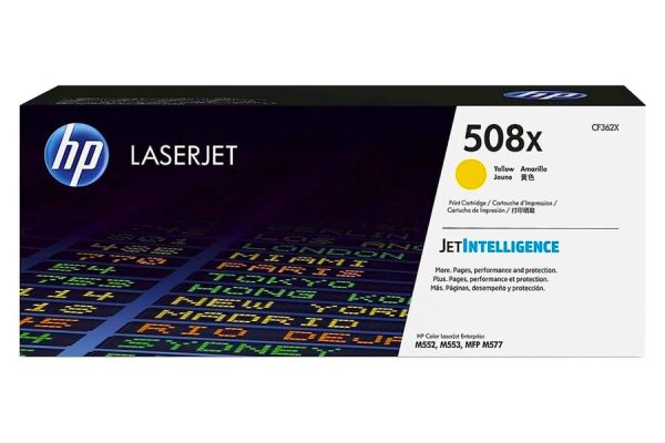 Toner HP 508X Yellow CF362X