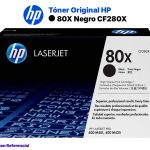 Toner Original HP 80X Negro CF280X