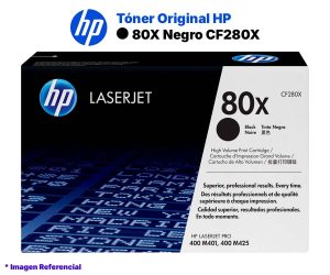 Toner Original HP 80X Negro CF280X